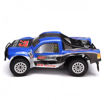 AUTOMODELO ELÉTRICO FS RACING SHORT COURSE 1/18 RTR 4WD 40 KM COMPLETO COM RÁDIO 2.4GHZ BATERIA E CARREGADOR FS73901 A